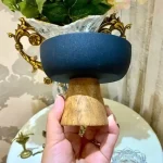 کاسه پایه چوبی رایکا - تصویر 3